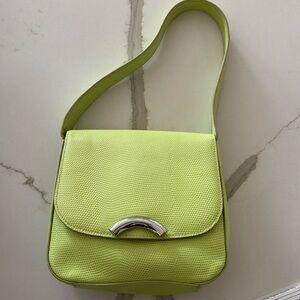 Little Liffner Rainbow Handbag, Apple Green